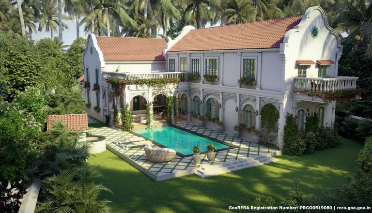 Large villa & a pool